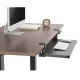 Maclean MC-839 Under-Desk Keyboard Tray, Black