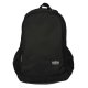 Black Vintage Youth School Backpack 18 Inches with 3 Compartments ST.RIGHT