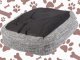 Soft and comfortable dog bed with pillow, XL size