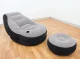 INTEX 68564 Inflatable Lounge Chair with Footrest, 130x99x76 cm