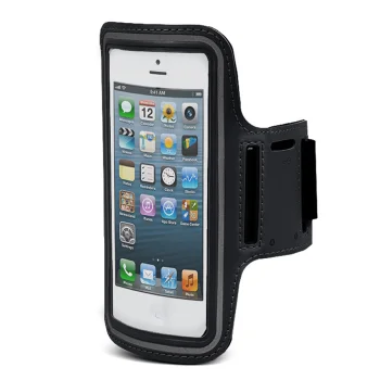 Maclean MC-405 B Sports Armband Phone Case, up to 4.8", Black