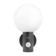 Maclean MCE515 GR LED Facade Lamp with Motion Sensor, 15W, IP65, Grey
