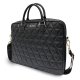 Guess Quilted bag a 16\" laptop - black