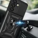 Hybrid Armor Camshield Armored Case with Stand and Camera Cover Google Pixel 9A - Black