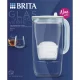 Brita Model One Glass Water Filter Jug 2.5L, Transparent / Blue