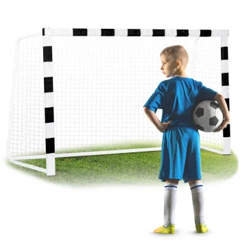 Neo-Sport NS-464 Football Goal 180x120x60 cm, Black/White