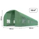 Plonos Garden Greenhouse Foil 3x6m (18m2), Green
