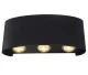Outdoor Wall Lamp, Up/Down LED, 6W, Black