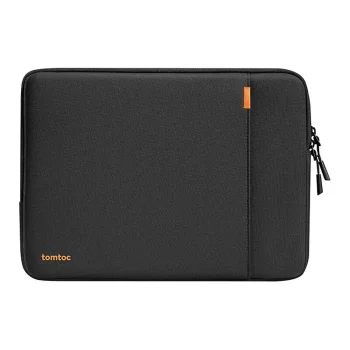 Tomtoc Defender-A13 15" Laptop Sleeve Case - Black