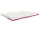 Pet bed mat 70 x 53 x 2.5 cm fabric dog bed pink