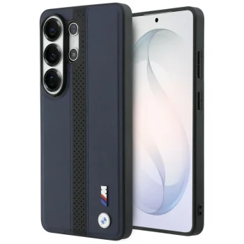 BMW M Perforated Stripe MagSafe Case for Samsung Galaxy S26 Ultra, Navy Blue
