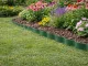 DIVODV Lawn Edging 9m x 20cm, Corrugated, Green