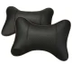Car Headrest Pillows, 2 pcs, Black