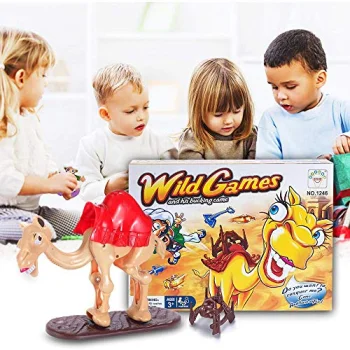 Children's Board Game for 2-4 Persons, "Horrible Camel"