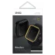 Apple Watch Series 4 / 5 / 6 / 7 / 8 / SE 44 / 45 mm Uniq Etui Moduo Cover Case, Midnight-Mustard