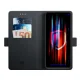 3mk Wallet Case for Motorola Moto G84 5G, Black