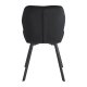 4Rico Vetro Chair, Black