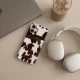 Tech-Protect Lamano MagSafe Case for iPhone 17, Brown and White