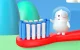 Bitvae K7S Kids Sonic Toothbrush with App and Replacement Heads, Blue