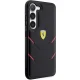 Ferrari Hot Stamp Lines Case for Samsung Galaxy S23+, Black