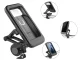 Waterproof Bicycle Phone Holder, 360° Rotation, Black