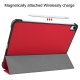 Apple iPad Air 13\'\' (2024) (A2903 A2898) PU Leather Protective Tri-fold Book Case Cover, Red