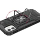 Wozinsky Ring Armor Case for iPhone 14 Plus with Ring Holder and Stand, Black