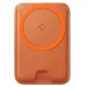 MagSafe Magnetic Wallet Spigen Valentinus MagFit+ Orange