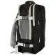 Travel Backpack for Cabin Luggage with USB, 45x16x28cm, Black