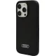 Audi iPhone 15 Pro Max Case Silicone, Black