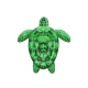 Intex Inflatable Swim Mattress Turtle, 150 x 145 cm