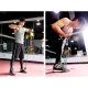 TRIZAND Exercise Resistance Bands with Handles Set of 5 Elastic Fitness Rubber Bands