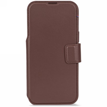 Decoded Leather Detachable Wallet Case with MagSafe iPhone 17 Pro - Brown (0)
