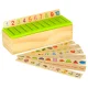 Wooden Sorter and Logic Puzzle for Kids