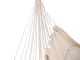Boho Style Brazilian Hanging Hammock Chair with Cushions, Beige