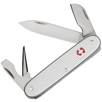 Victorinox Electric Alox Pocket Knife Silver