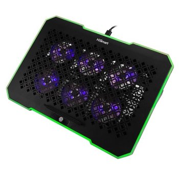 Portatīvā datora dzesēšanas paliktnis HiSmart DCX-A16 6 RGB
