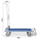Humberg HM-506 Folding Platform Trolley 300 kg, white and blue