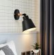 Loft Style Wall Lamp, Matte Black