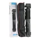 Aluminum Photographic Tripod with Adjustable Base, 57-170cm, Gray