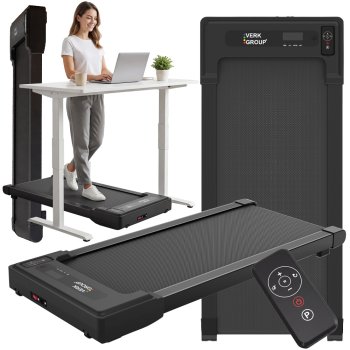 Q20 Electric Treadmill for Home and Office, Black
