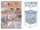 Two-Tier Laundry Basket with Shelf, 40L, Assorted Designs