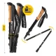 MOUNTAIN GOAT ACTIVE Carbon Trekking Poles 110-130 cm, Black