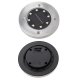 Solar Outdoor Ground Lights Garden Path with 8 LEDs, Cold White, 4 pcs.