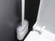 Silicone Toilet Brush with Holder, Flexible, for Bathroom