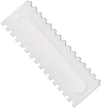 Cake Decoration Scraper Spatula AG406H, White