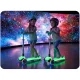Ricokids Glow 3-in-1 Kids 3-Wheel Scooter with LED Wheels, Turquoise