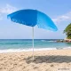 Folding Beach and Garden Umbrella with UV Filter, 170 cm