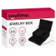 Soulima 22262 Elegant Jewelry Box with Key, Black