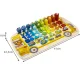 Kruzzel 6-in-1 Wooden Puzzle and Sorter for Kids